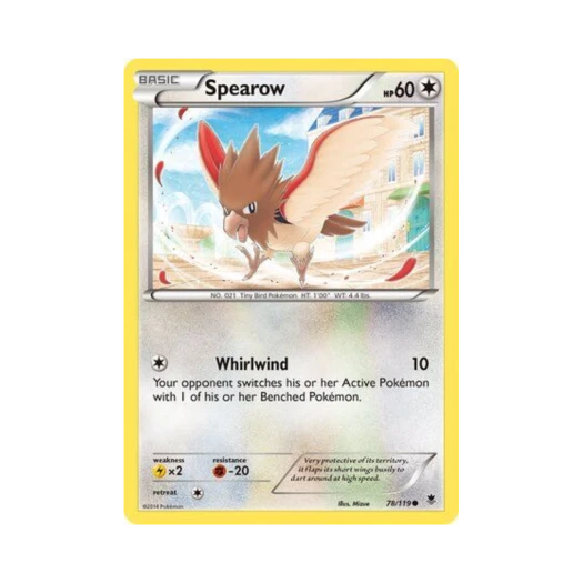 Pokemon TCG Spearow C Phantom Forces (English Ver.)