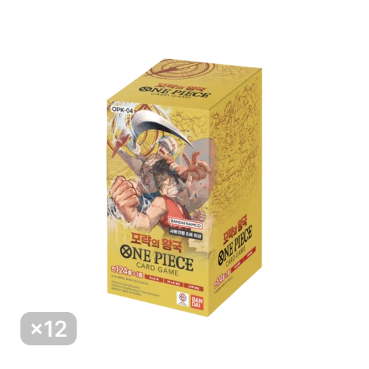 원피스 TCG OPK-04 부스터 팩 모략의 왕국 12 박스 (288팩/한글판) 카드 이미지
