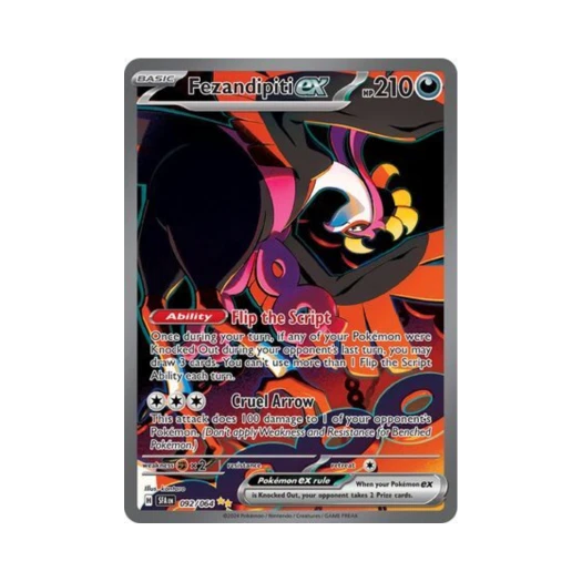 포켓몬 TCG 기로치 ex SIR 슈라우디드 페이블 (영문판)