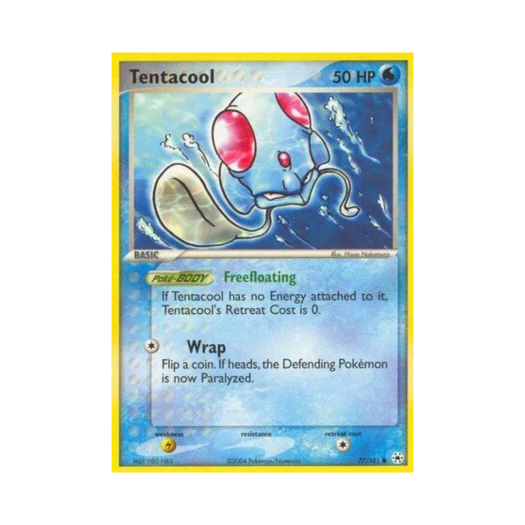Pokemon TCG Tentacool C EX Hidden Legends (English Ver.)