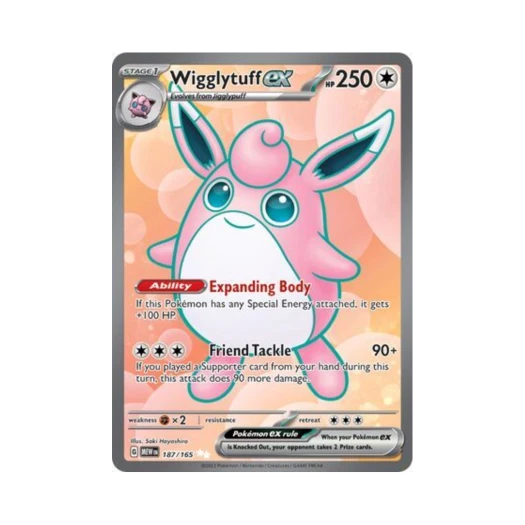 Pokemon TCG Wigglytuff ex UR Scarlet & Violet 151 (English Ver.)
