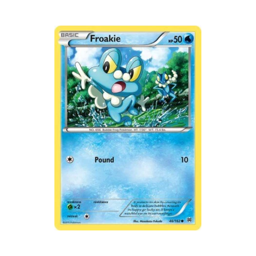 Pokemon TCG Froakie C BREAKthrough (English Ver.)