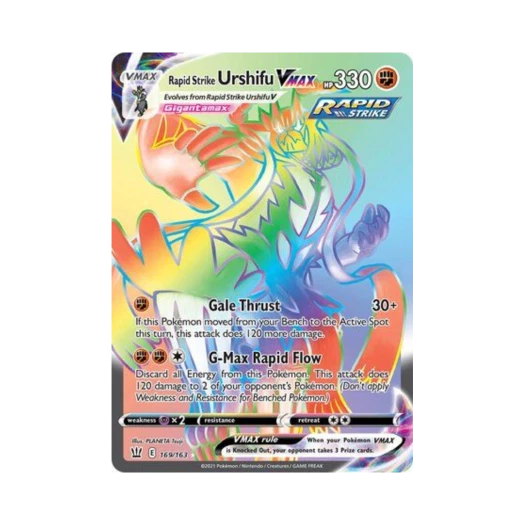 포켓몬 TCG 연격 우라오스 VMAX RR 배틀 스타일즈 (영문판)