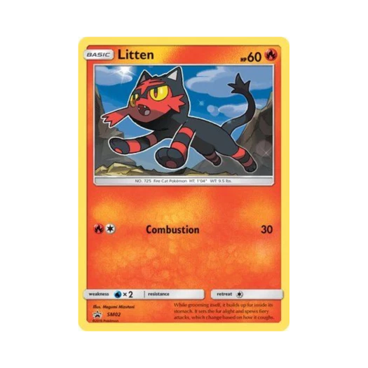 포켓몬 TCG 냐오불 P 썬 & 문 프로모카드 (영문판)