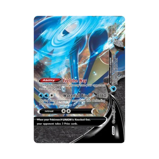 포켓몬 TCG 개굴닌자 V UNION P 소드 & 실드 프로모카드 (영문판)