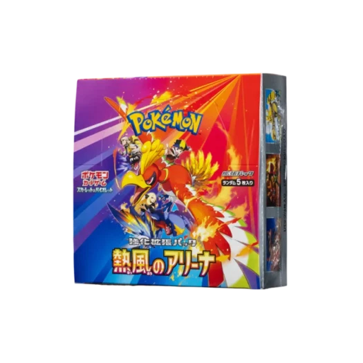 포켓몬 TCG 스칼렛 & 바이올렛 강화 확장팩 열풍의 아레나 박스 (일어판) 카드 이미지