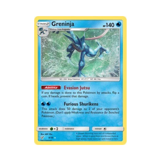 Pokemon TCG Greninja RU Detective Pikachu (English Ver.)