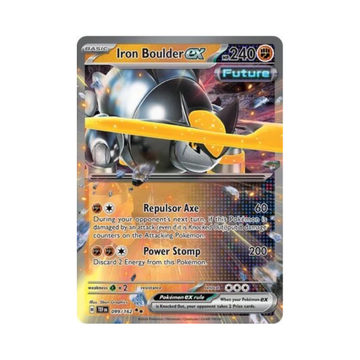 포켓몬 TCG 무쇠암석 ex DR 템포럴 포시스 (영문판)