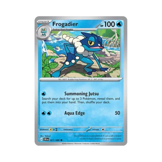 포켓몬 TCG 개굴반장 C 카오스 라이징 (영문판) 카드 이미지