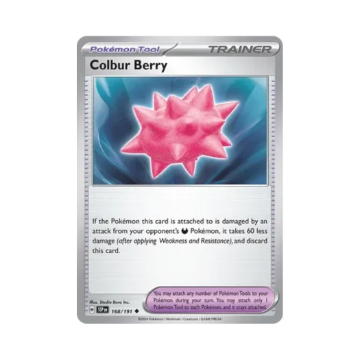 Pokemon TCG Colbur Berry U Surging Sparks (English Ver.)
