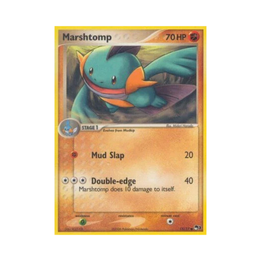 Pokemon TCG Marshtomp C POP Series 3 (English Ver.)