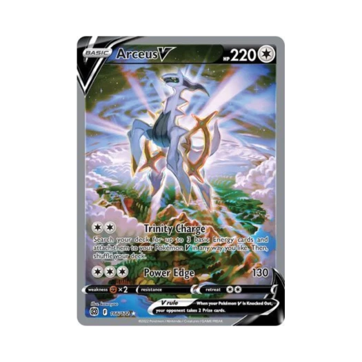 Pokemon TCG Arceus V RU Brilliant Stars (English Ver.)