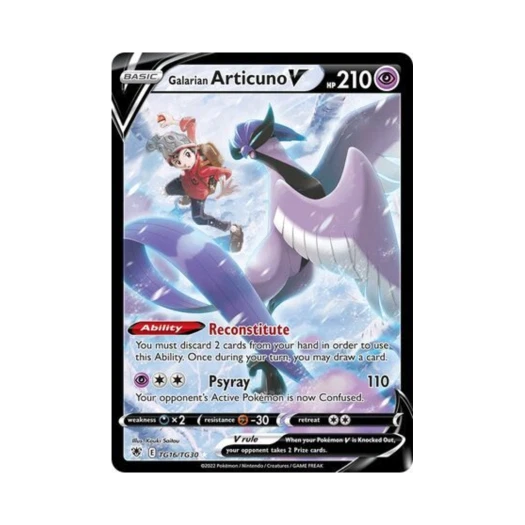 Pokemon TCG Galarian Articuno V HRV Astral Radiance (English Ver.)