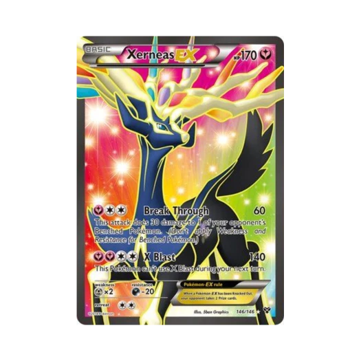 Pokemon TCG Xerneas EX RU XY (English Ver.)