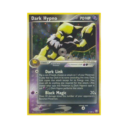 포켓몬 TCG 다크 슬리퍼 RH EX 로켓단 리턴즈 (영문판)