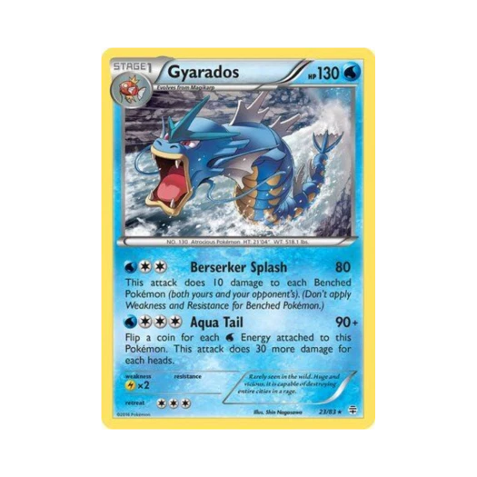 포켓몬 TCG 갸라도스 R 제네레이션즈 (영문판)