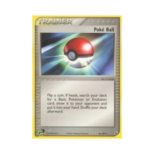 포켓몬 TCG 몬스터볼 U EX 루비 & 사파이어 (영문판)