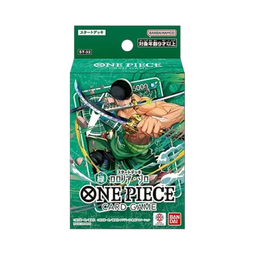 원피스 TCG ST-32 스타트 덱 그린 로로노아 조로 (일어판) 상품 이미지