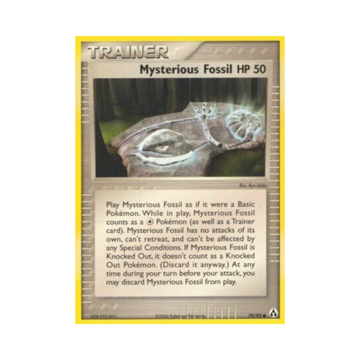 포켓몬 TCG 수수깨끼 화석 C EX 레전드 메이커 (영문판)