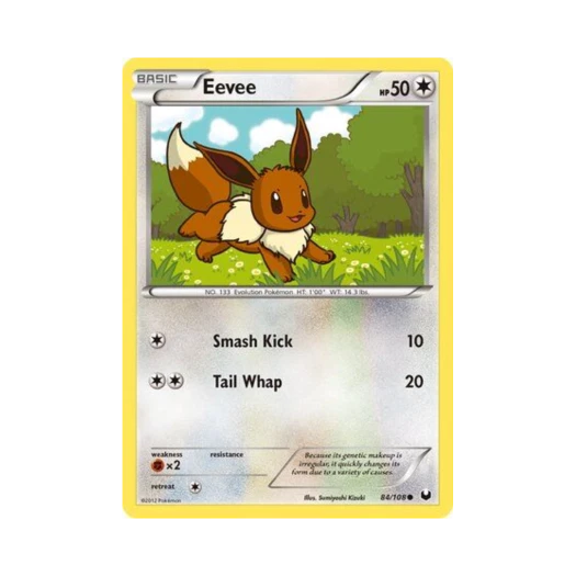 Pokemon TCG Eevee C Dark Explorers (English Ver.)