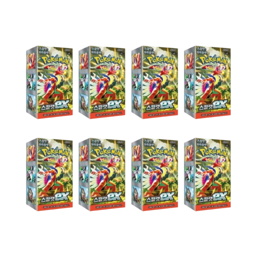 포켓몬 TCG 스칼렛 & 바이올렛 확장팩 스칼렛 EX 8박스 (총 240팩/한글판)
