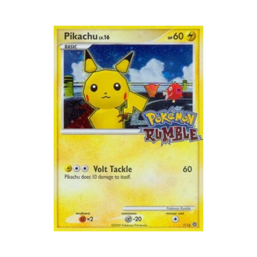 Pokemon TCG Pikachu Pokemon Rumble (English Ver.)