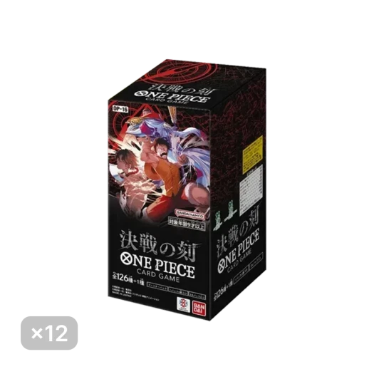 원피스 TCG OP-16 부스터 팩 결전의 때 12 박스 (288팩/일어판) 카드 이미지