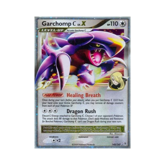 Pokemon TCG Garchomp C LV.X RHL Supreme Victors (English Ver.)