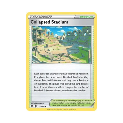 Pokemon TCG Collapsed Stadium U Brilliant Stars (English Ver.)
