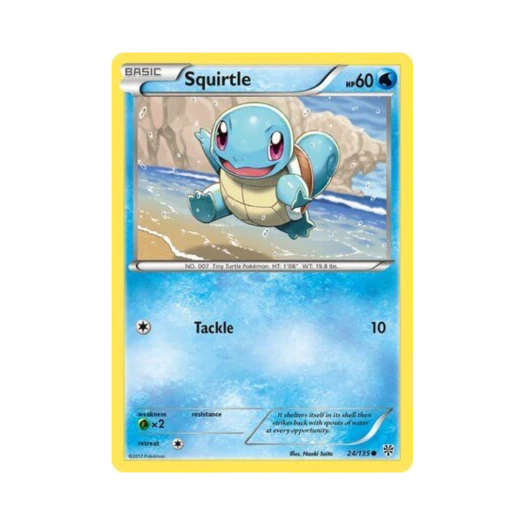 포켓몬 TCG 꼬부기 C 플라스마 스톰 (영문판)