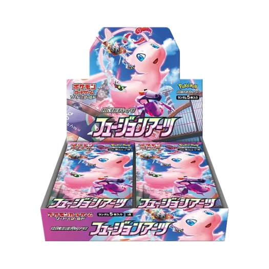 포켓몬 TCG 소드 & 실드 확장팩 퓨전아츠 박스 (일어판) 카드 이미지