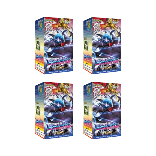 포켓몬 TCG XY 브레이트 확장팩 냉혹한 반역자 4 박스 (120팩/한글판)