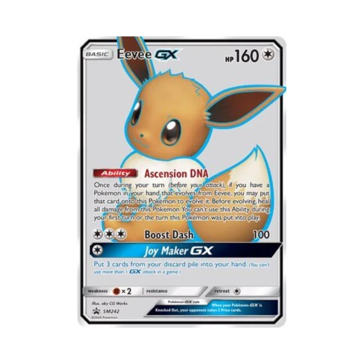 Pokemon TCG Eevee GX P Sun & Moon Promos (English Ver.)