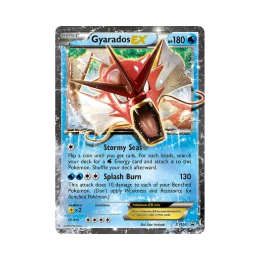 포켓몬 TCG 갸라도스 EX P XY 프로모 카드 (영문판)