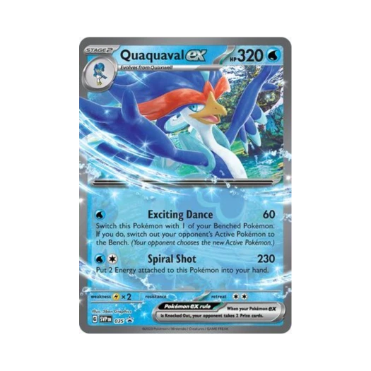 Pokemon TCG Quaquaval ex P Scarlet & Violet Promos (English Ver.)