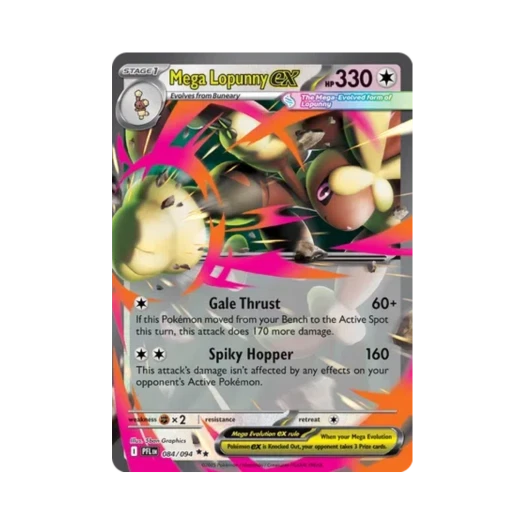 포켓몬 TCG 메가 이어롭 ex DR 판타스말 플레임즈 (영문판)