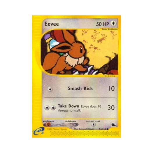 Pokemon TCG Eevee C Skyridge (English Ver.)