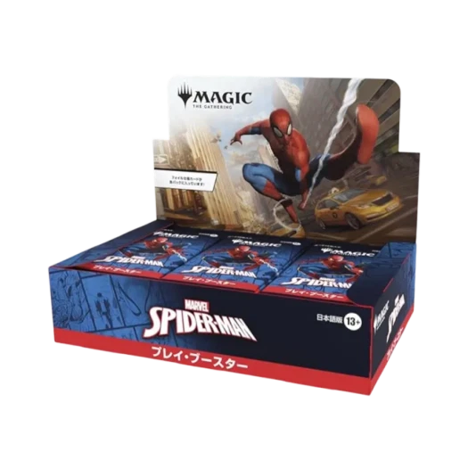 매직 더 개더링 TCG 마블 스파이더맨 플레이 부스터 박스 (일어판) 상품 이미지