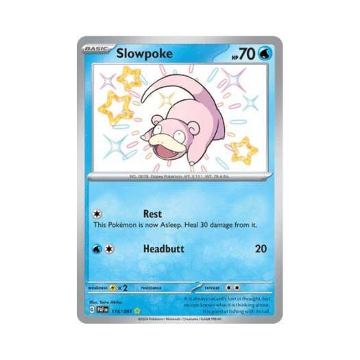 포켓몬 TCG 야돈 SR 팔데아 페이트 (영문판)