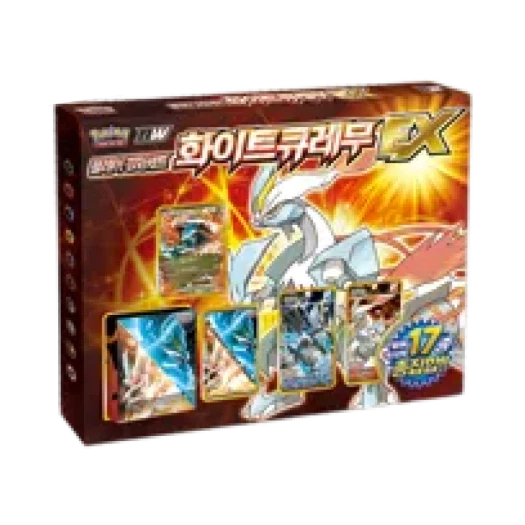 포켓몬 TCG BW 플레이 강화 세트 화이트큐레무 EX 박스 (한글판)