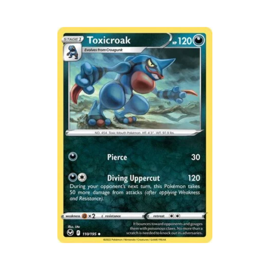 포켓몬 TCG 독개굴 U 실버 템페스트 (영문판)