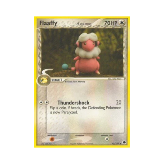 Pokemon TCG Flaaffy U EX Dragon Frontiers (English Ver.)