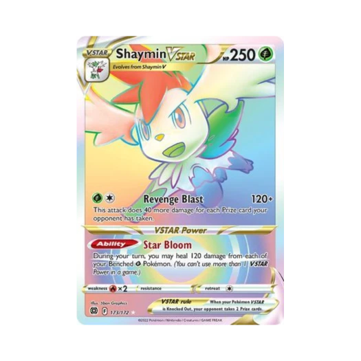 포켓몬 TCG 쉐이미 VSTAR RR 브릴리언트 스타즈 (영문판)