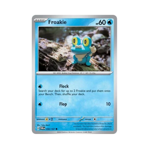 Pokemon TCG Froakie C Twilight Masquerade (English Ver.)