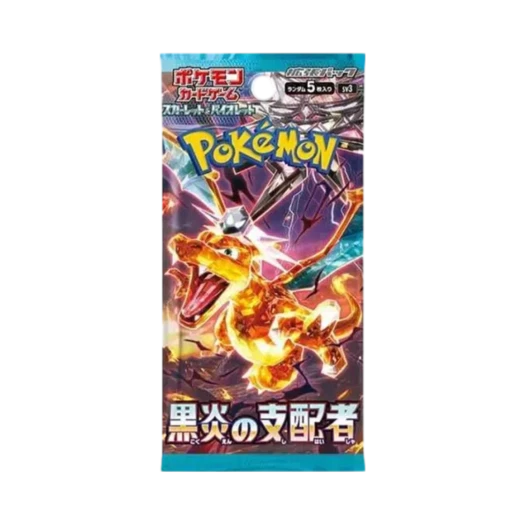 포켓몬 TCG 스칼렛&바이올렛 흑염의 지배자 팩 (5장/일어판) 카드 이미지