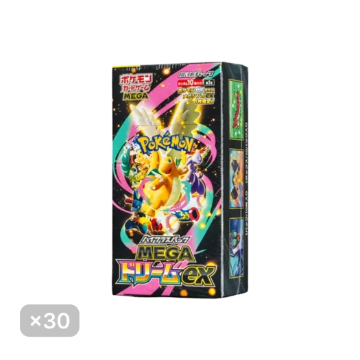 포켓몬 TCG 메가 하이클래스팩 메가 드림 ex 30 박스 (300팩/일어판)