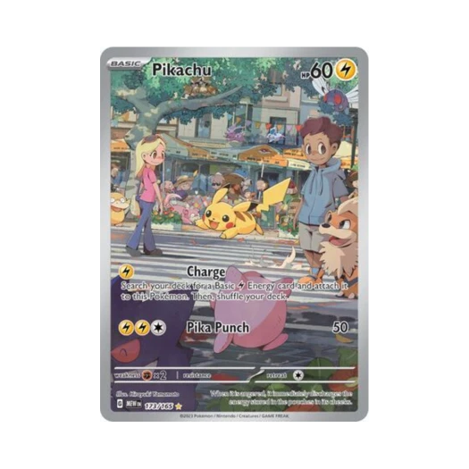 포켓몬 TCG 피카츄 IR 스칼렛 & 바이올렛 151 (영문판) 카드 이미지