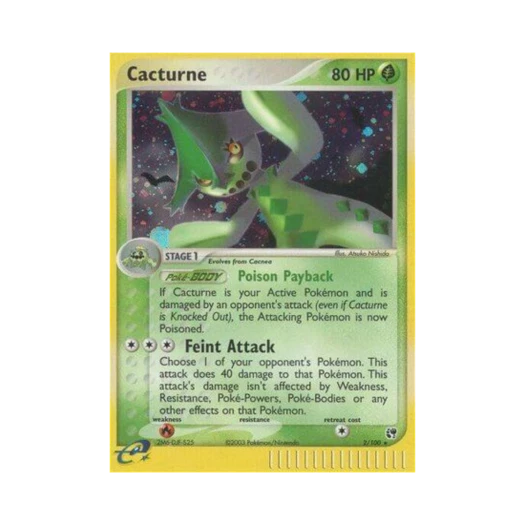 포켓몬 TCG 밤선인 RH EX 샌드스톰 (영문판)
