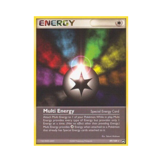 포켓몬 TCG 멀티 에너지 R EX 파워 키퍼스(영문판)