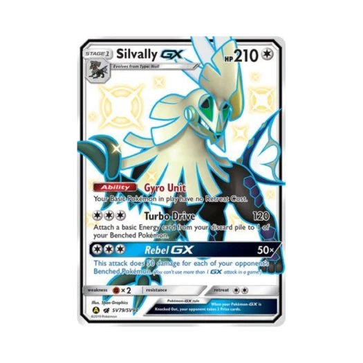 Pokemon TCG Silvally GX RSG Hidden Fates (English Ver.)